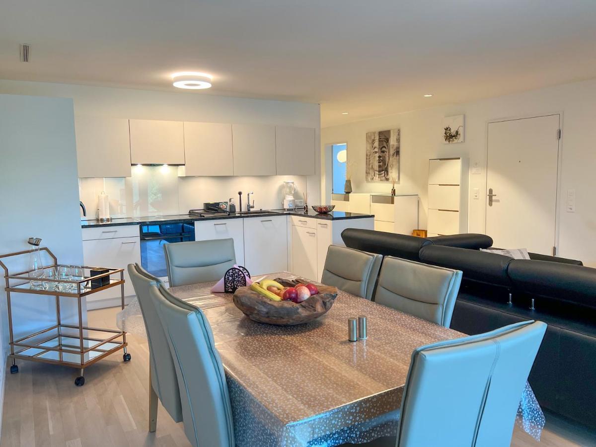 Lavish 4.5 Rooms Furnished Apartment @Glattbrugg Opfikon-Glattbrugg Buitenkant foto