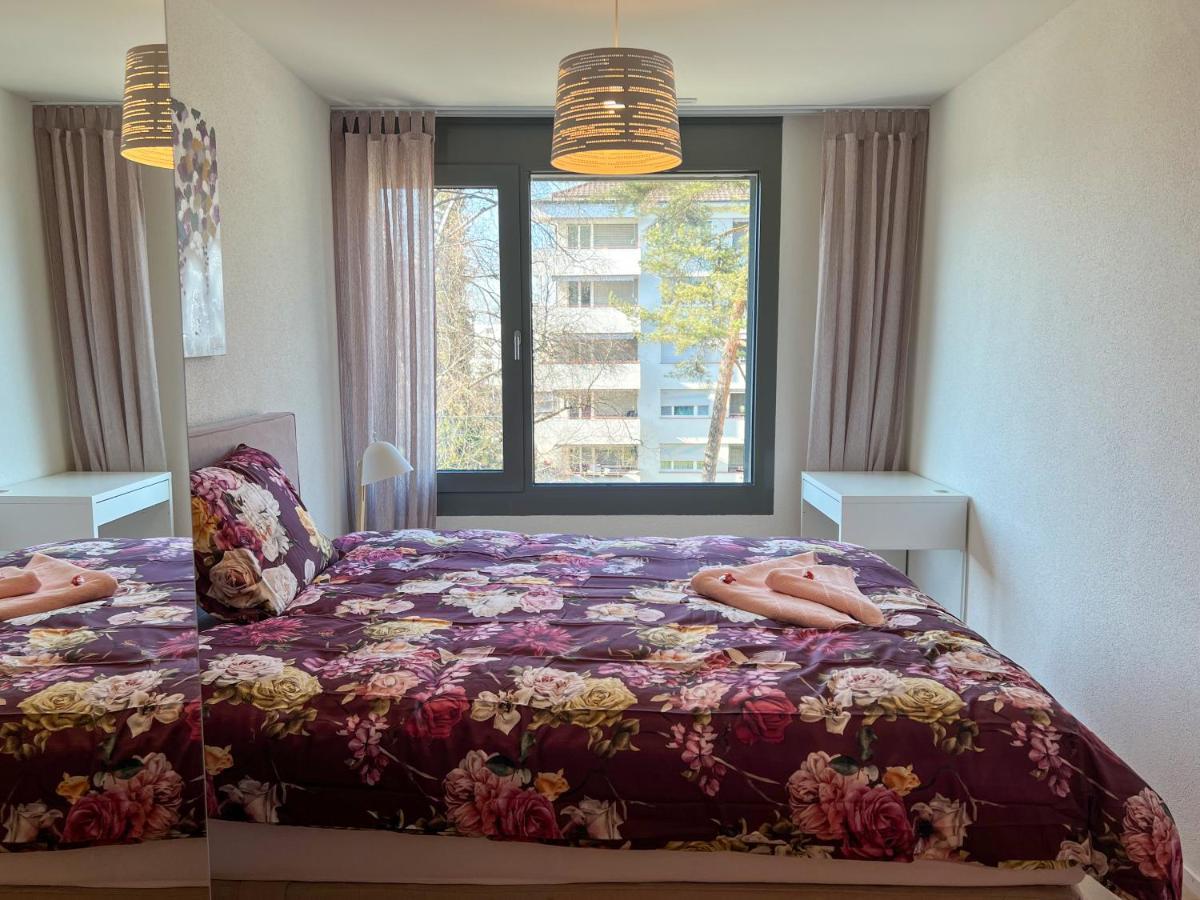 Lavish 4.5 Rooms Furnished Apartment @Glattbrugg Opfikon-Glattbrugg Buitenkant foto